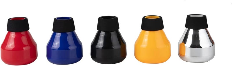 PAMPET ZOE Mini Trumpet Mute, Trumpet Straight Mutes, Lightweight Practice Trumpet Mute Silencer (Red) - Image 5